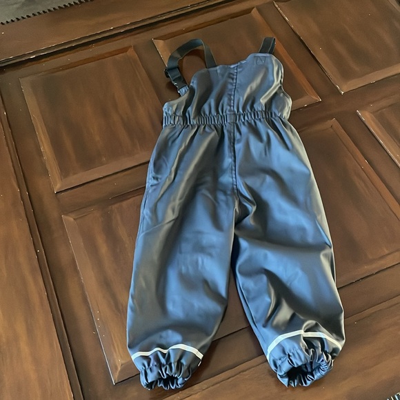 Zara Black Rain Bib Overalls fleece lined size 18-24 months - Picture 6 of 6